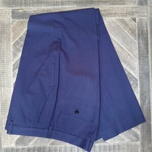 Express Men’s Blue Slim Fit Stretch Work Pants | 32x32